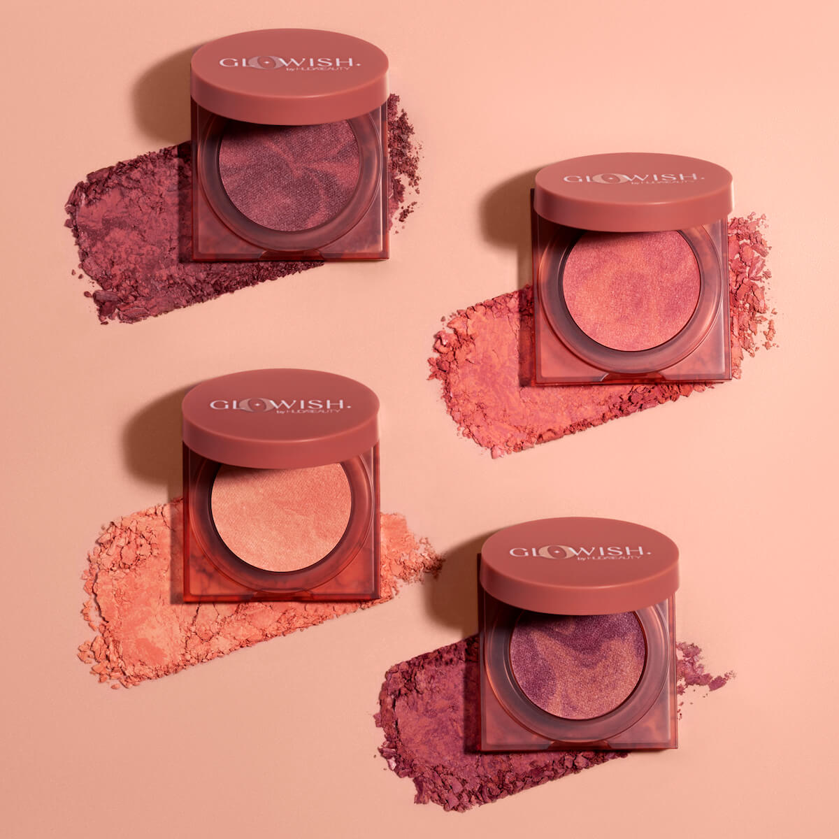 GLOWISH CHEEKY VEGAN BLUSH POWDER  (RUBOR PARA MEJILLAS)